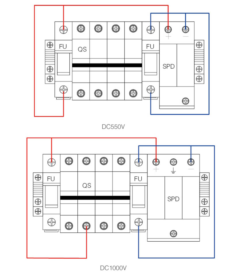 SHLX-PV1/1 DC-yhdistimen laatikko